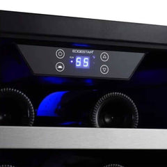 Edgestar 30" Wide 28 Bottle Built In Dual Zone Beverage Center With 86 Can Capacity (SAK35972)