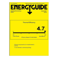 Energy-Saving Electric Swimming Pool Heat Pump For Above And Inground Pools, 6000 Gallons (SAK93541)