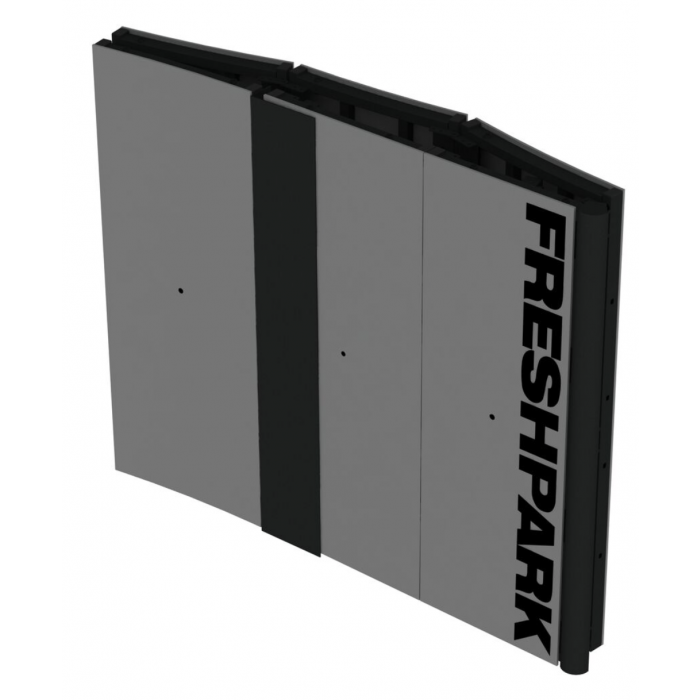 Freshpark 4x4 Quarterpipe 4 Foot Extension Kit FP401