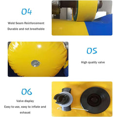 Giant Inflatable Water Climbing Obstacle Course With Air Pump (SAK87625)