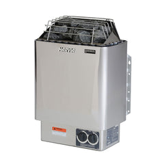 Harvia KIPB Wet Dry Electric Sauna Heater Stove With Built-In Controls & Sauna Stones (SAK47351)
