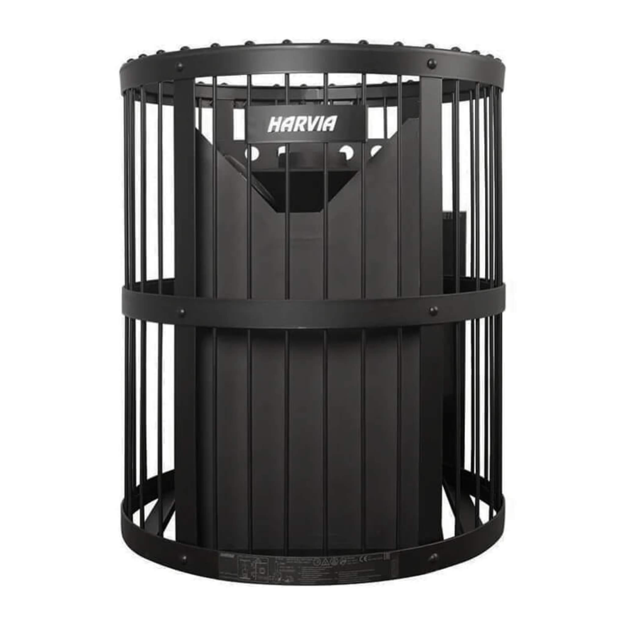 Harvia Legend Duo Wood Burning Sauna Stove/Fireplace Combo With Sauna Stones (SAK30749)