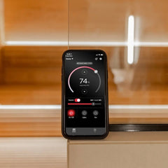 Harvia KIP60W 6KW UL Certified Electric Sauna Heater With Xenio CX170 Digital WIFI Control & Sauna Stones (SAK34791)