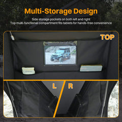 Heavy Duty 2-3 Person Hardshell Rooftop Tent With Ladder (SAK93120)