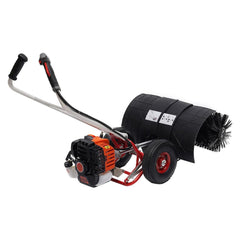 Heavy Duty 2.5HP 2-Stroke 52CC Gas-Powered Walk-Behind Brush Sweeper Broom, 24" (97138624)