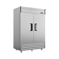 Heavy Duty 54" 2-Door Stainless Steel Commercial Freezer With OmniSmart Temperature Control (SAK91765)