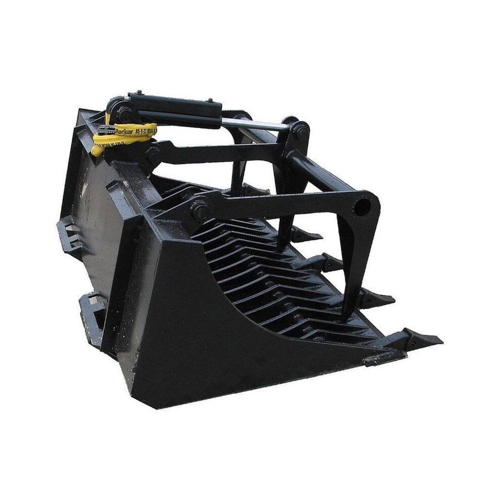 Heavy Duty 66 Inch Rock Grapple Bucket Tractor Attachment With Tongs (92517364)