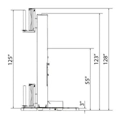 Heavy Duty Commercial Pallet Carousel Shrink Wrapping Skid Turntable Machine (SAK62410)