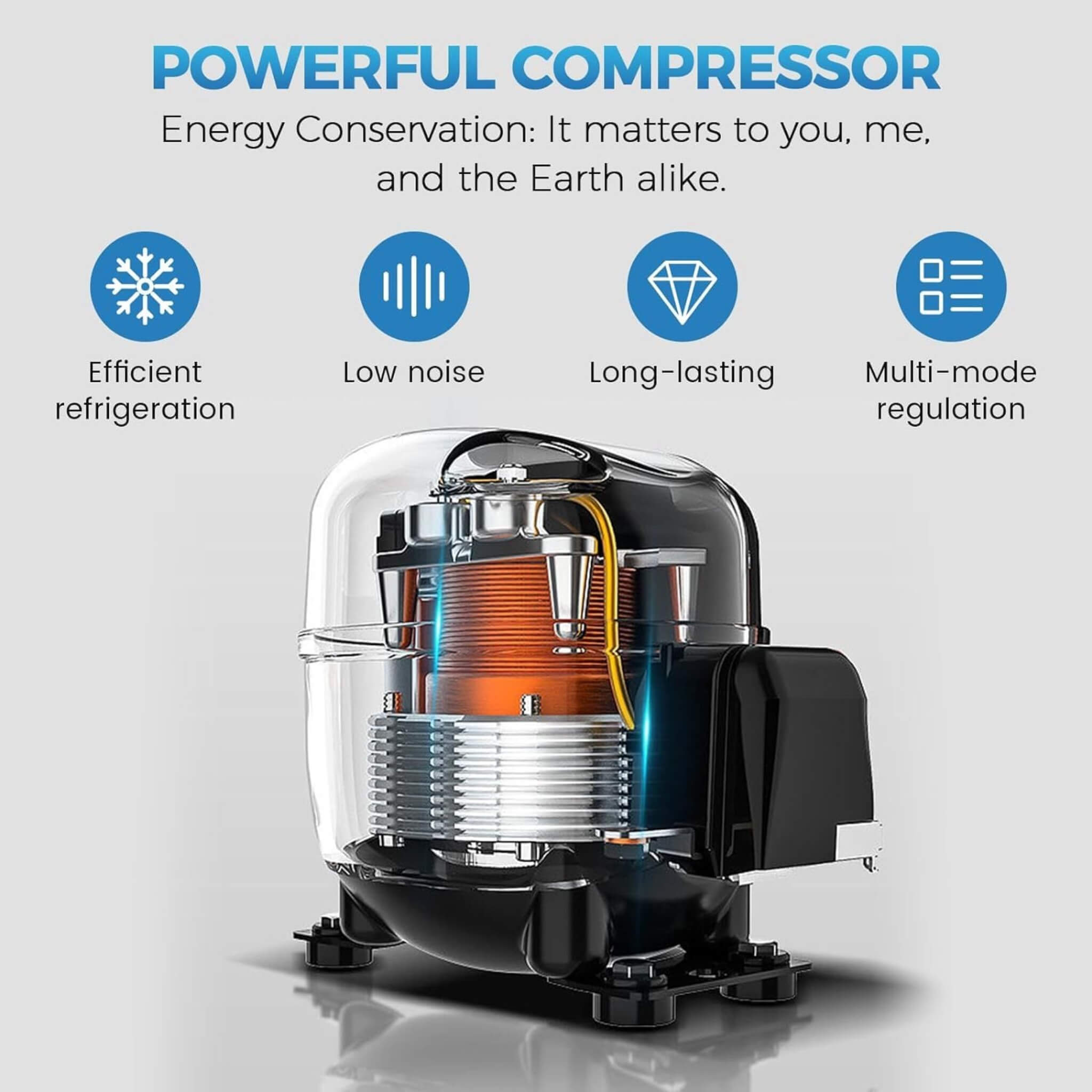 Heavy Duty Commercial Single Glass Door Refrigerator With LED Lights, 23" (SAK43533)