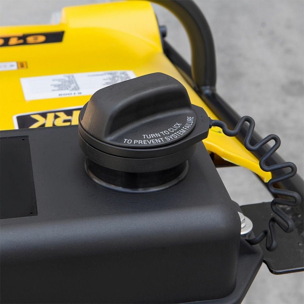 Heavy Duty Gas Powered Impact Dirt Rammer Jumping Jack Tamper Plate Ground Compactor W/ Wheels, 6.5HP (SAK57684)