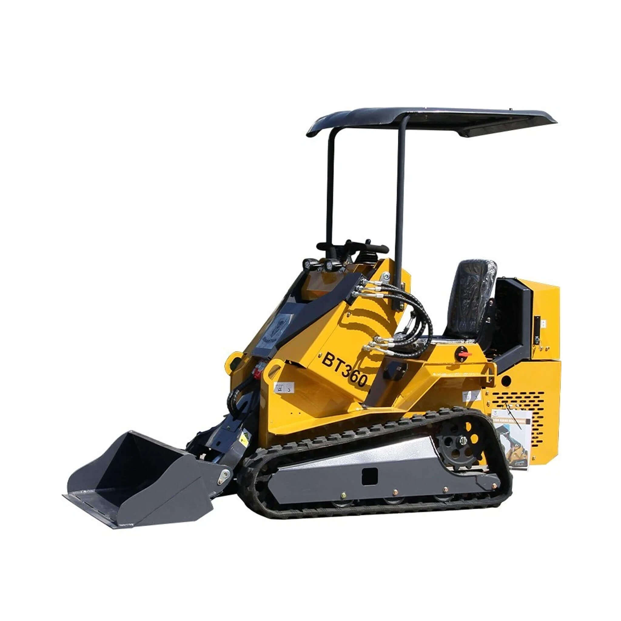 Heavy Duty 13.5HP Mini Skid Steer Tracked Loader Crawler With Bucket (SAK39817)