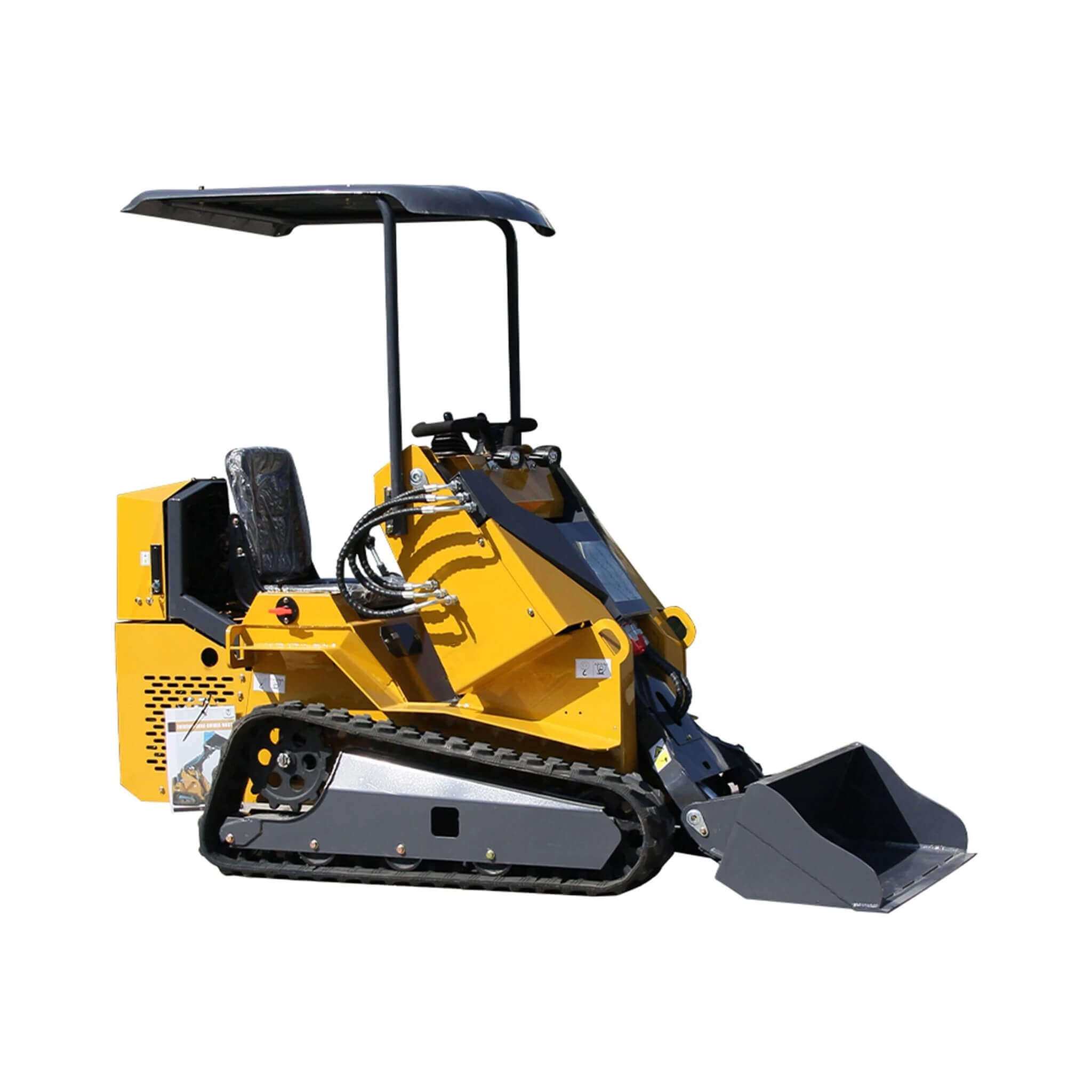Heavy Duty 13.5HP Mini Skid Steer Tracked Loader Crawler With Bucket (SAK39817)