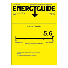 High-Output Electric Swimming Pool Heater Pump For Above And Inground Pools, 4000 Gallons (SAK51482)