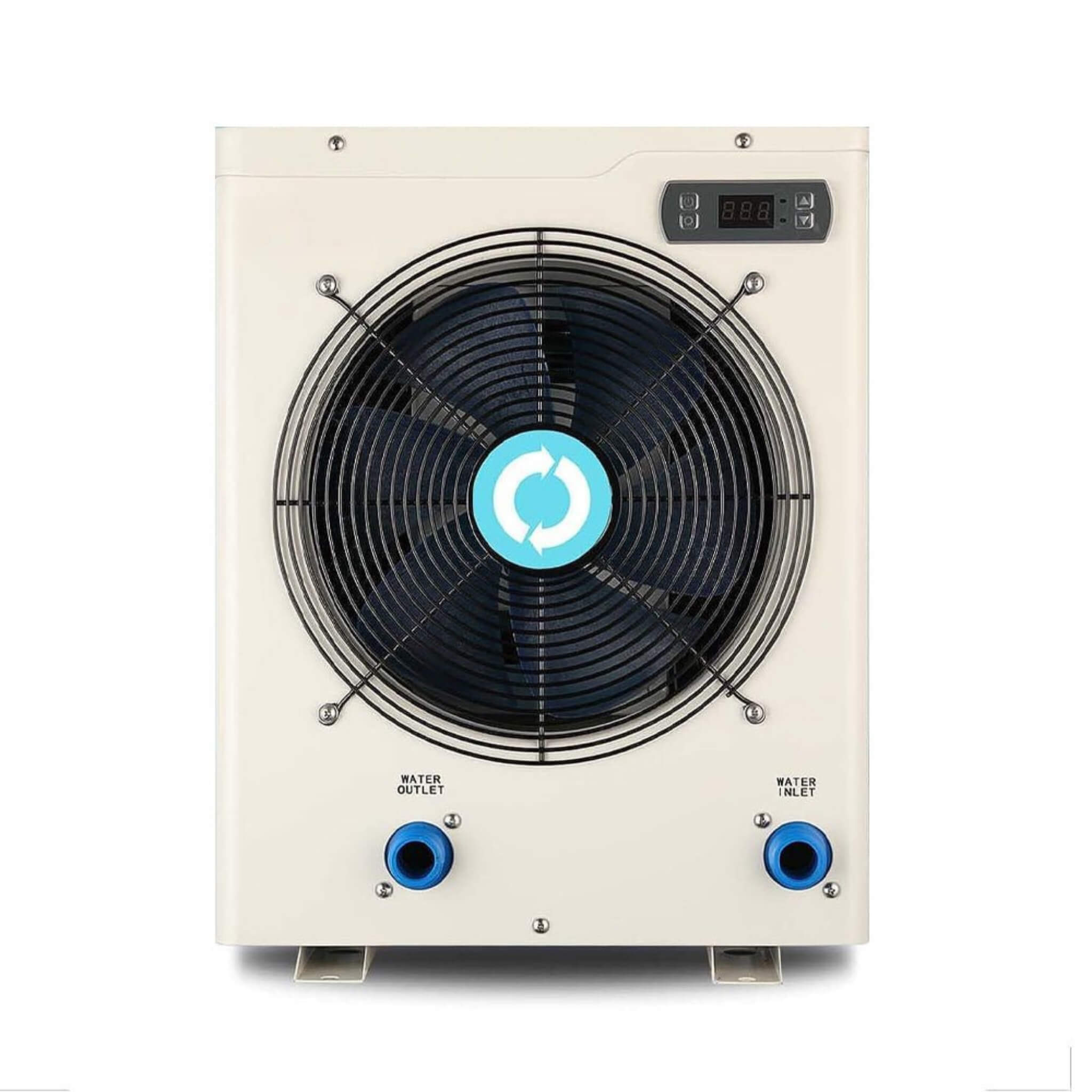 High-Output Electric Swimming Pool Heater Pump For Above And Inground Pools, 4000 Gallons (SAK51482)