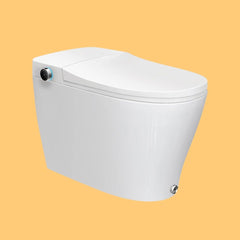 HRW Luxury Automatic Tankless Smart Toilet With Built-In Bidet And Heated Seat (95742613)