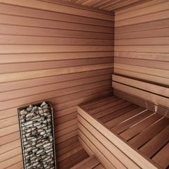 Huum Cliff Mini 4 3.5KW Electric Sauna Heater With Digital Controller & Sauna Stones (SAK58263)
