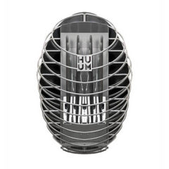 Huum Drop 240V SGS Listed Wall Mount Sauna Heater With UKU Digital Controller & Sauna Stones (SAK43120)