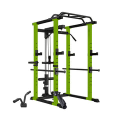 IFast Adjustable Home Gym Power Cage & Squat Rack With Pull-Up Bar Barbell Rack, 1000LBS (SAK12649)