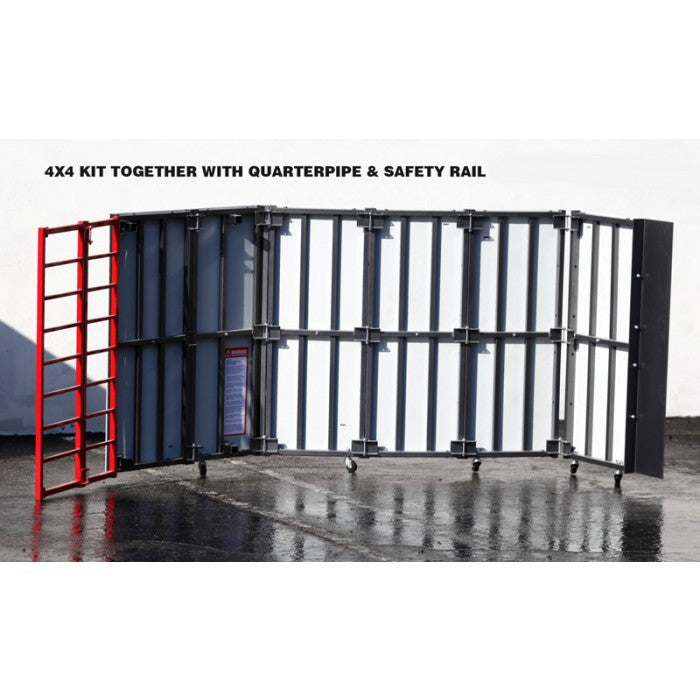 Freshpark 4x4 Quarterpipe 4 Foot Extension Kit FP401