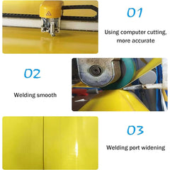 Inflatable Floating Water Dock Platform Island With Roof & Air Pump (SAK17584)