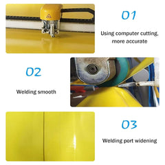 Large Inflatable Water Floating Gyro With Air Pump For Pools, Lakes And Rivers (SAK16741)