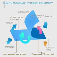 Large Inflatable Wall Climbing Bouncer With Slides And Air Pump For Pools, Lakes And Rivers (SAK52376)