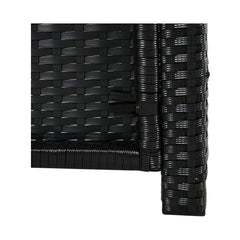 Large Premium Surround Spa Patio Rattan Sofa Set With Storage Compartments And Cushions (SAK75629)