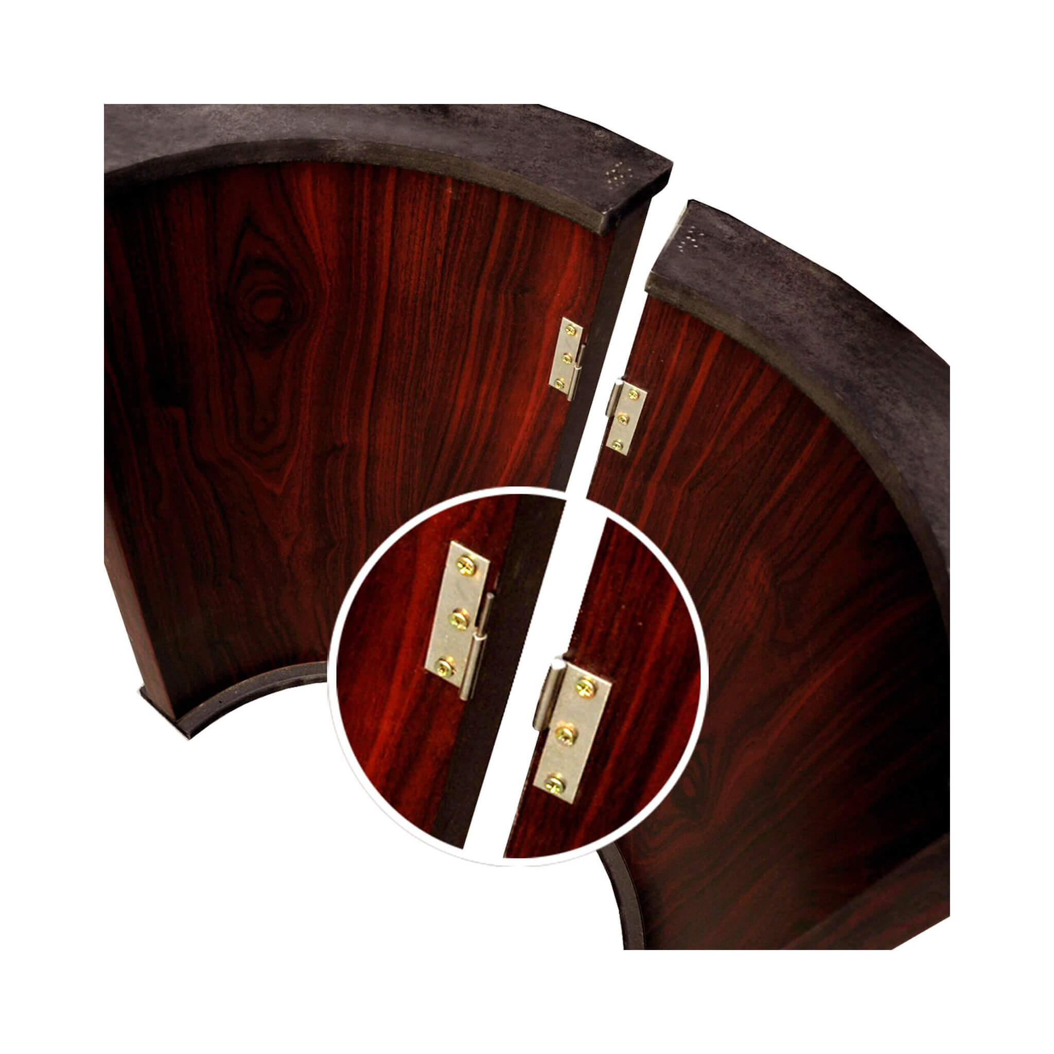 Modern 96" Wooden Poker Table With U Shape Legs, Drop Box And Chips Tray (SAK83109)