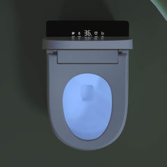 Modern Compact Smart Tankless Toilet With Bidet, Auto Open, Auto Flush, Heated Seat And Air Dryer (SAK51990)