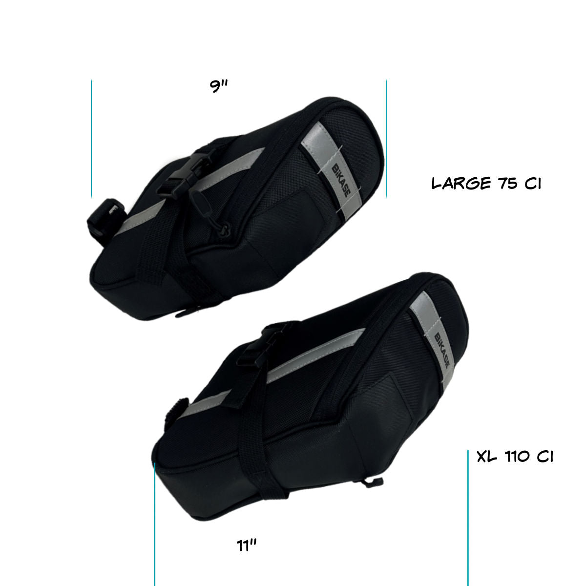 Magnum Bikes Momentum Seat Bag with Reflective Elements 1088