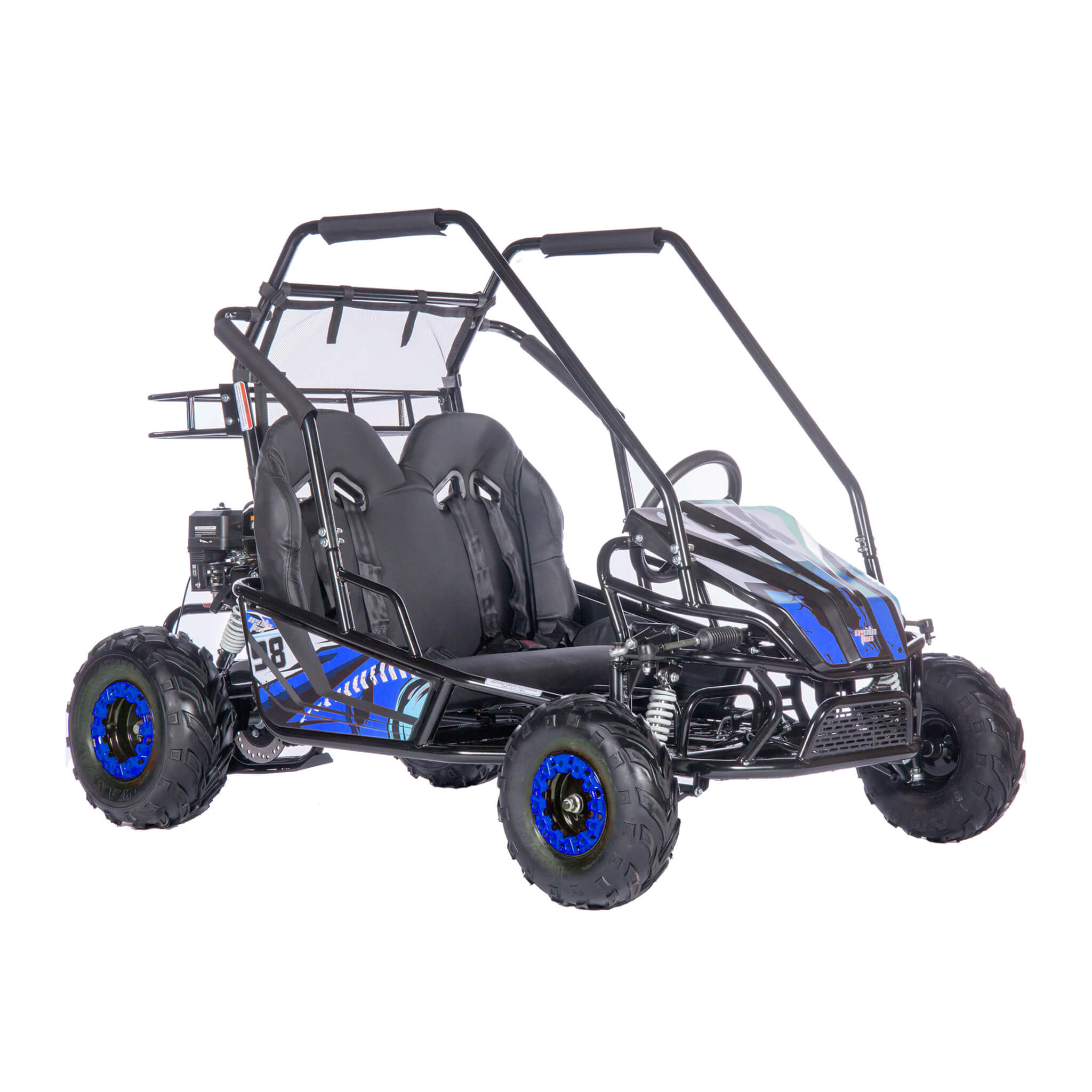 MotoTec Mud XL 212CC 2 Seat Go Kart With Full Suspension (SAK27195)