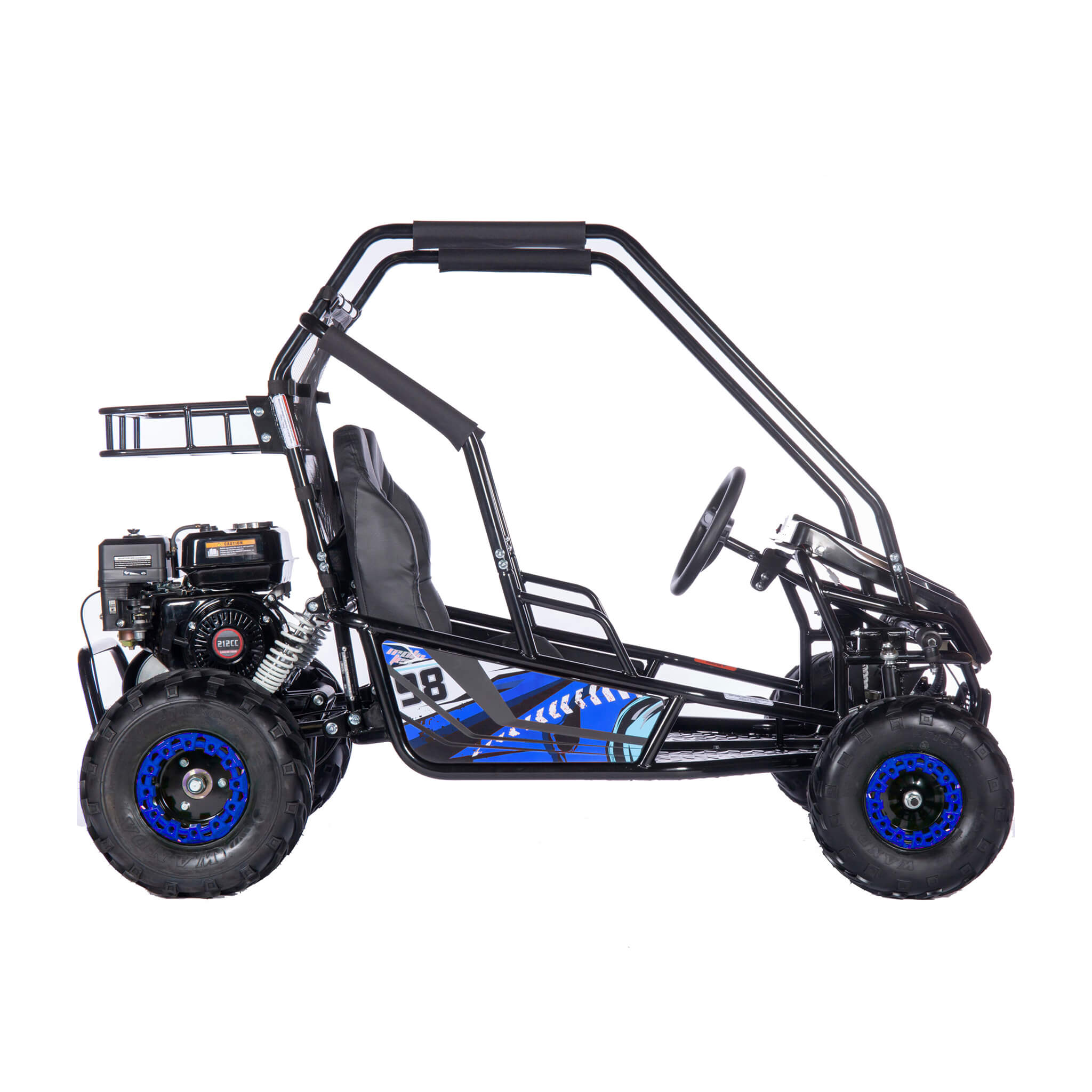 MotoTec Mud XL 212CC 2 Seat Go Kart With Full Suspension (SAK27195)
