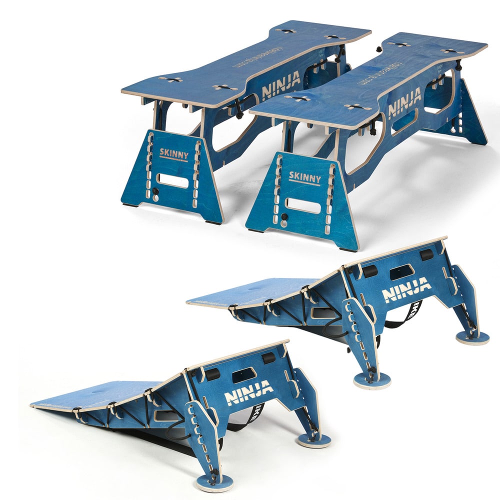 Ninja MTB Skinny – Balance Beam Log Ride