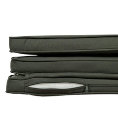 Outdoor Rattan Patio Daybed With Adjustable Backrest, Canopy Roof, Storage Box And Cup Holders (SAK54220)