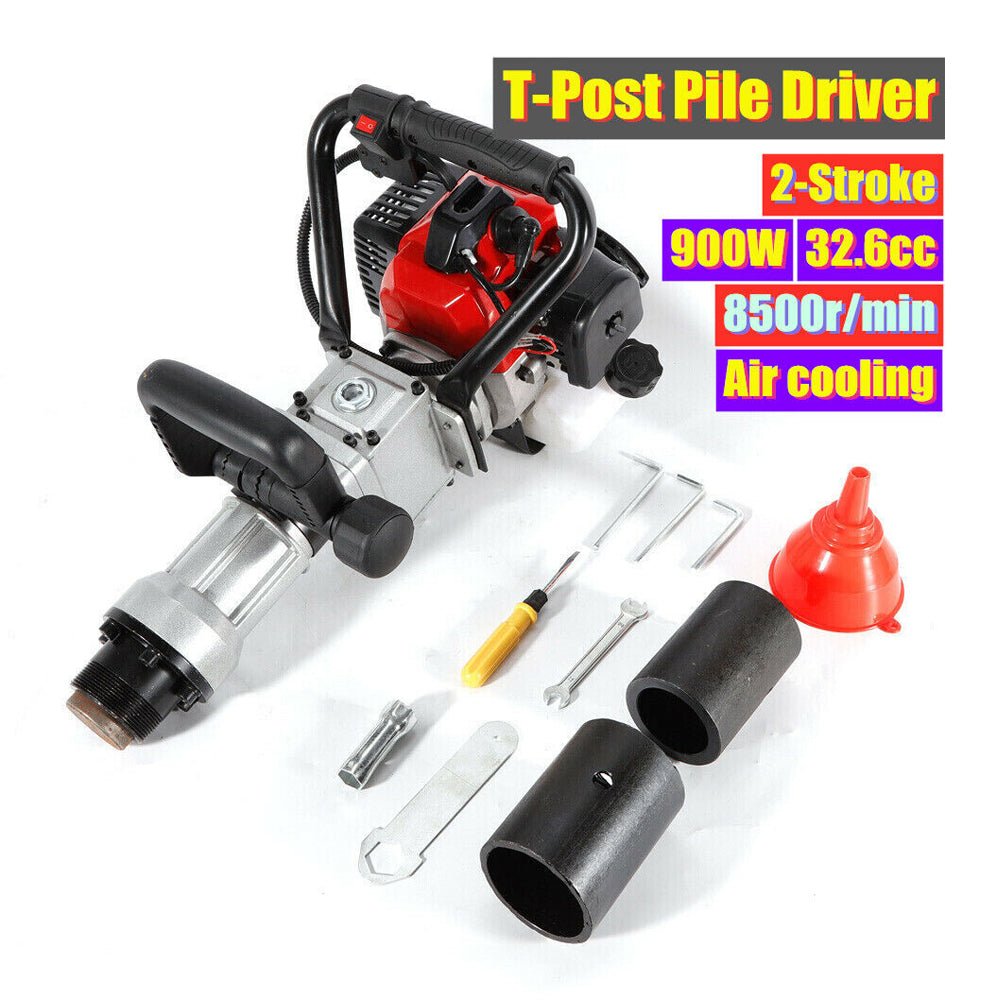 Portable Gas Powered Hydraulic Post Pounder Hole Driver, 1.2HP (98721650)