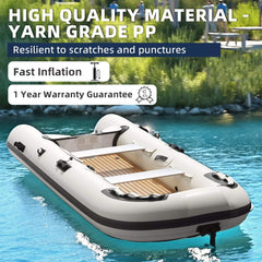 Portable Inflatable Dinghy Boat Kit With Accessories (SAK93784)