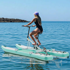 Portable Inflatable Water Marine Pedal Water Bike Kit With Accessories (SAK61284)