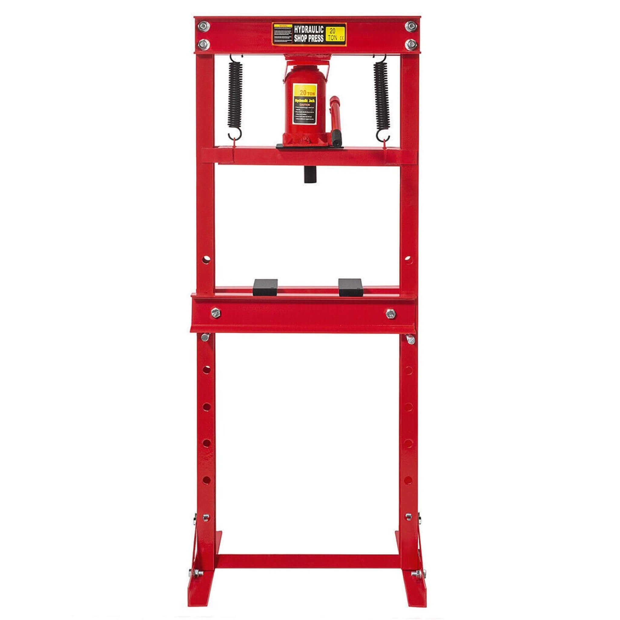 Heavy Duty 20 Ton H-Frame Hydraulic Shop Press Jack Stand Machine W/ Plate (SAK52926)