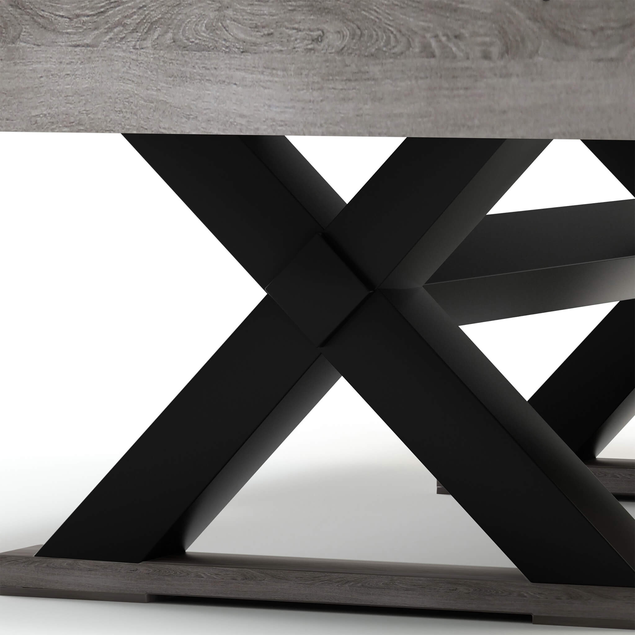 Premium 7FT Wood Billiards Pool Snooker Table Game Set With X-Shaped Legs (SAK32091)