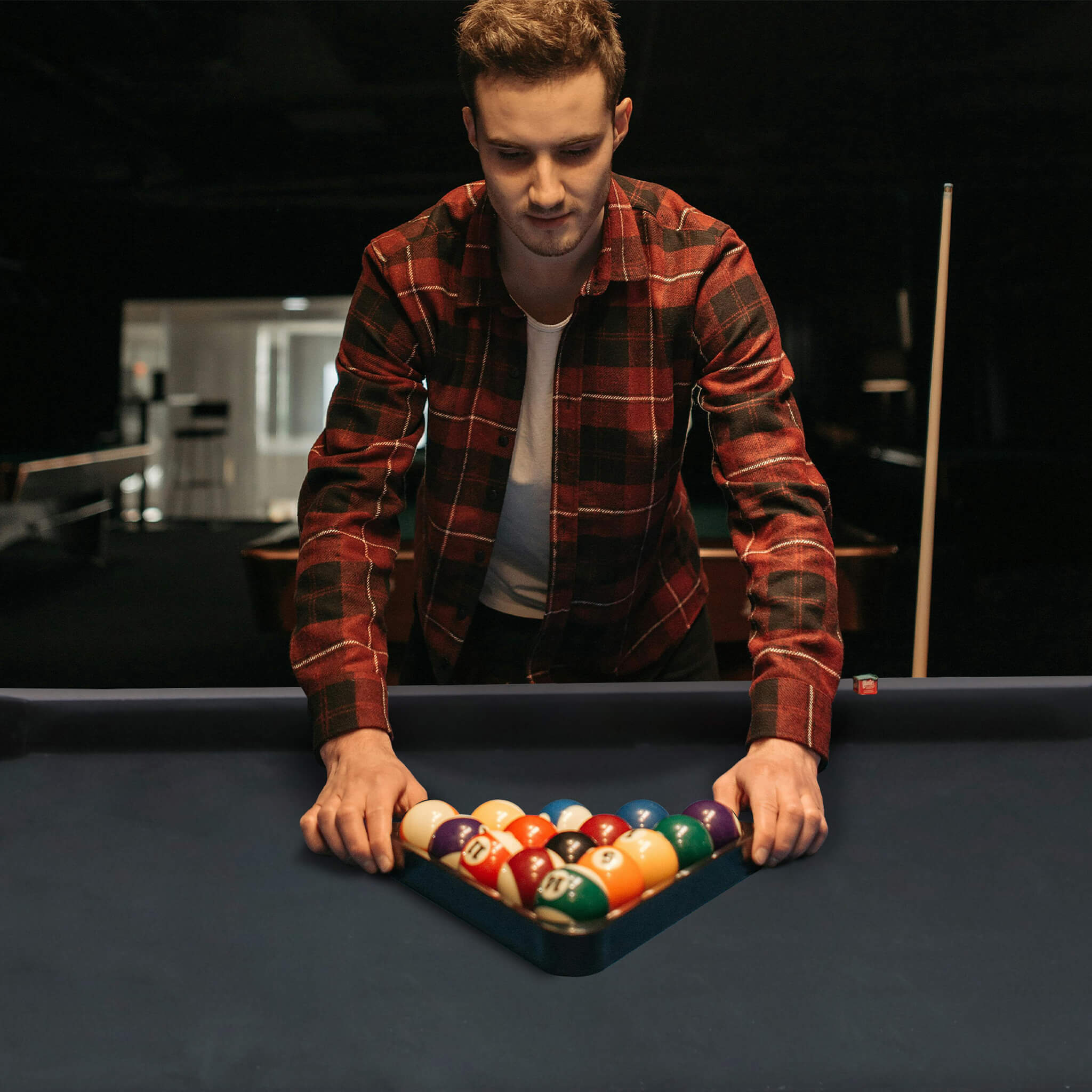 Premium 7FT Wood Billiards Pool Snooker Table Game Set With X-Shaped Legs (SAK32091)