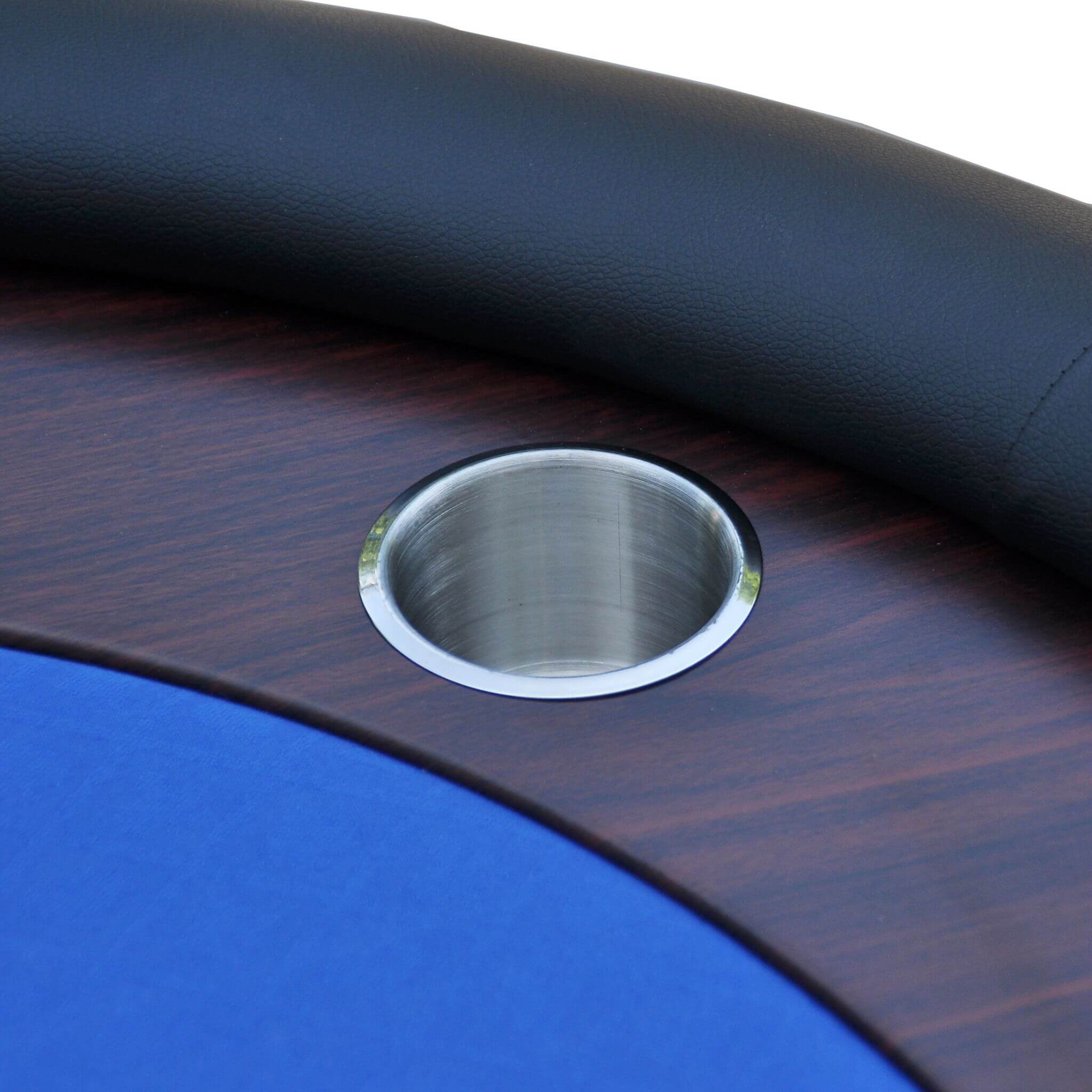 Premium 96 Inch Poker Table With U Shape Legs, Drox Box, Chips Tray (SAK40152)