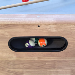 Premium Billiards Pool Wood Table for Home Game Rooms, 7FT (SAK14517)