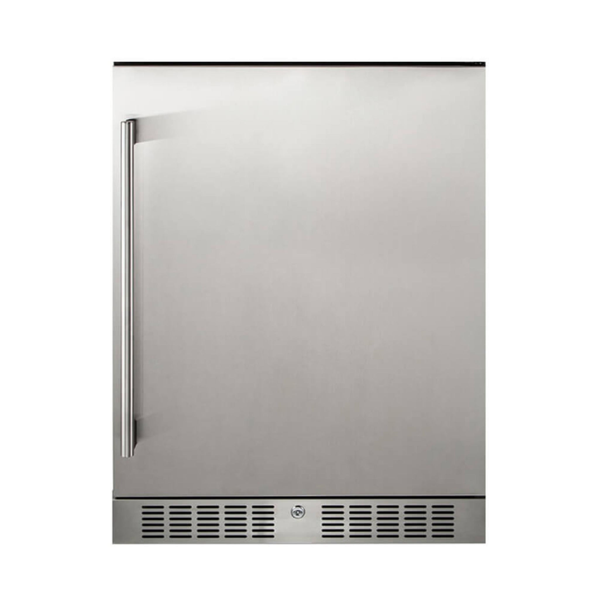 Premium Single Door Stainless Steel Built-In Wine Beverage Undercounter Refrigerator, 5.3 Cu.Ft. (SAK95276)