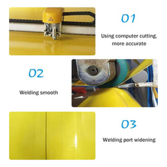 Premium Inflatable Heavy Duty Yacht Slide With Air Pump And Protection Net (SAK18295)