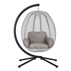 Premium Outdoor Hammock Egg Swing Chair With Stand, 70" (96542317)