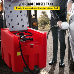 Premium Portable Diesel Fuel Transfer Tank With Automatic Pump & Hose, 116 Gal (96474153)