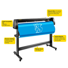 Premium Vinyl Design Cutting & Printing Machine Kit, 53'' (SAK26843)