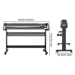 Premium Vinyl Design Cutting & Printing Machine Kit, 53'' (SAK26843)