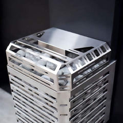 Saunum Air L Series Sauna Heater With Climate Equalizer, AirIQ Wi-Fi Control & Stones (SAK95263)