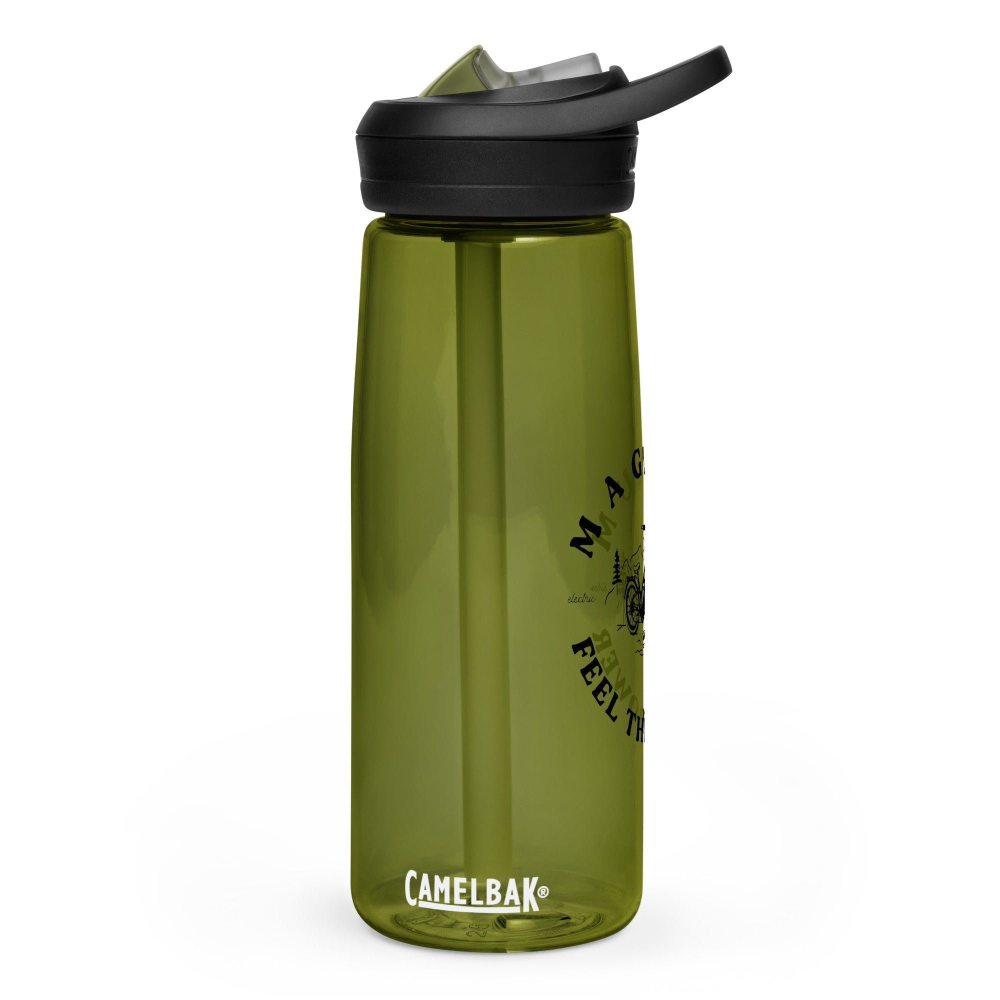Magnum Bikes Magnum "Feel The Power" 25 oz CamelBak Sports Water Bottle 4893591_16652
